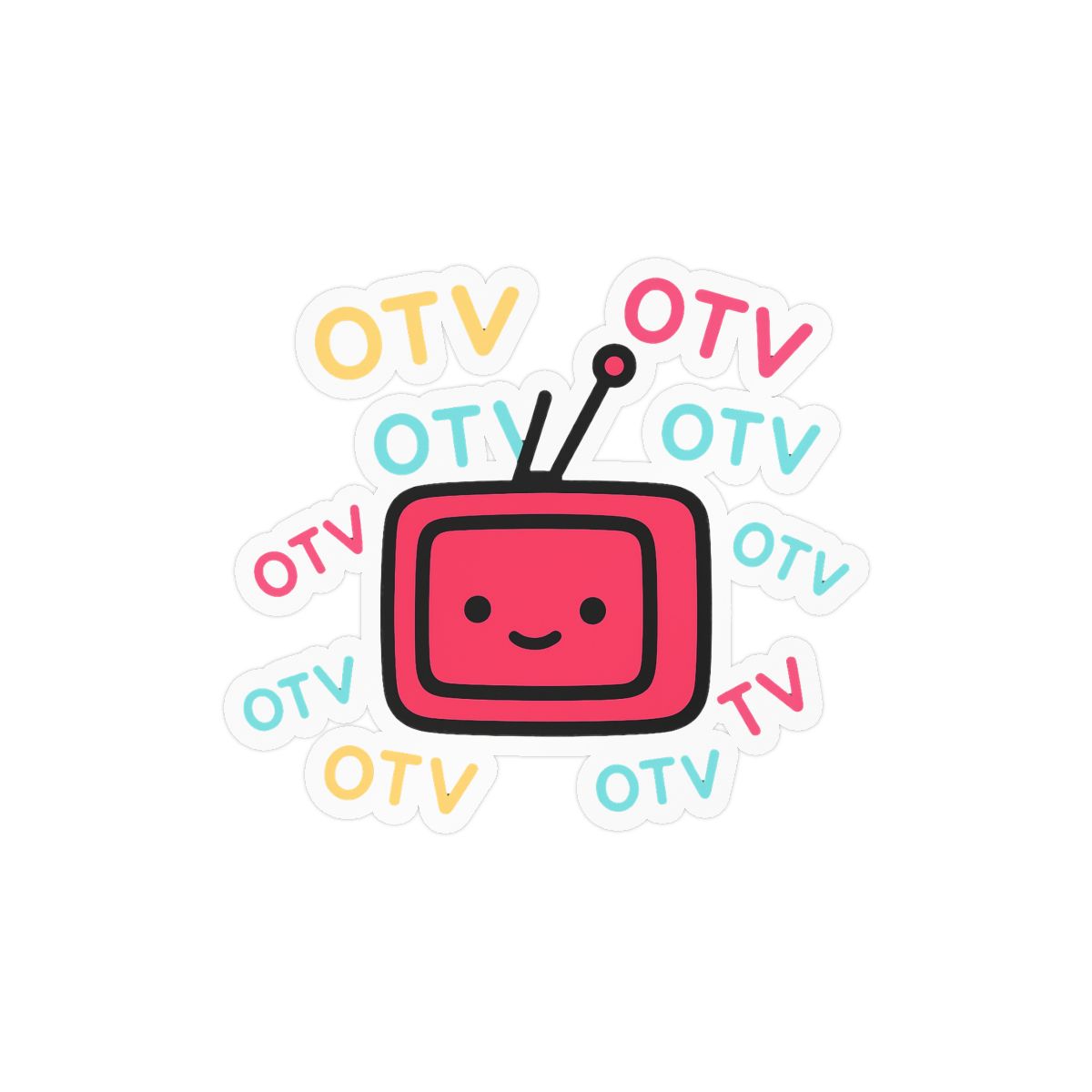 Funny Meta Stickers Design Vinyl Sticker