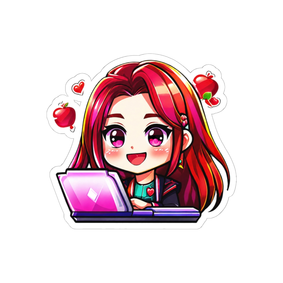 Pokimane open sticker